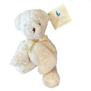 PBK Baby’s 1st Bear Teddy. Sewn eyes and nose. Super soft. Rare NWT